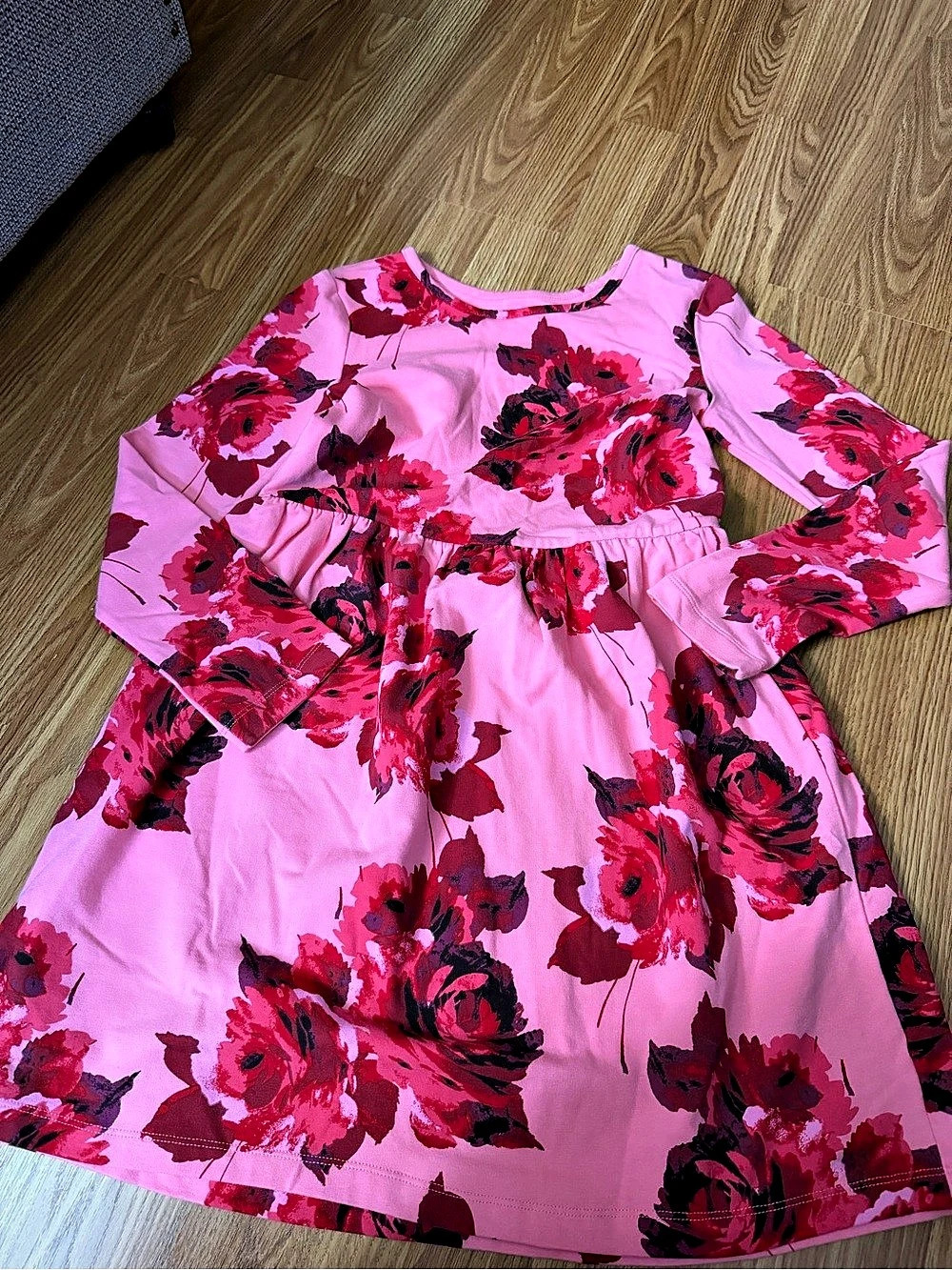 Gap Floral Dress in Pink & Red Size 4T
